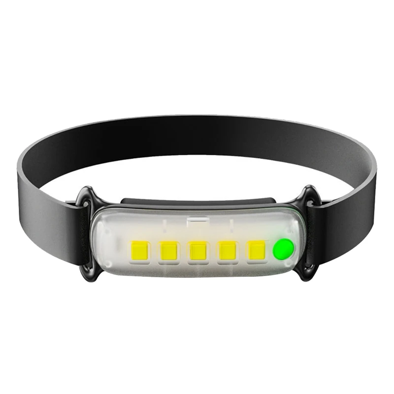 

Rechargeable 3 Switch Modes Headlight Waterproof Head Light Lamp Camping Head Torch Head Light