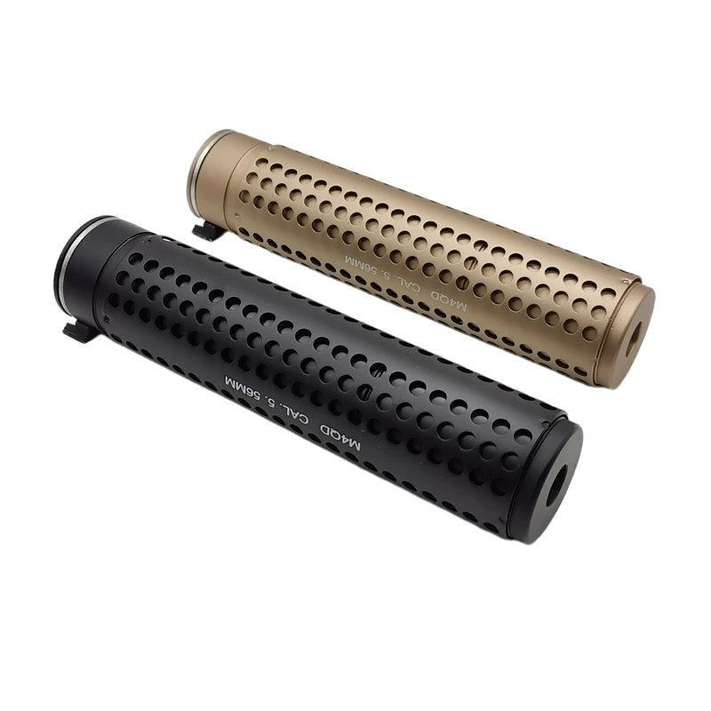 

Toy Dummy Tactical QD M4 Silencer Upgrade Material decorative toys 14mm/19mm Competitive toy equipment CS Wargame Accessories