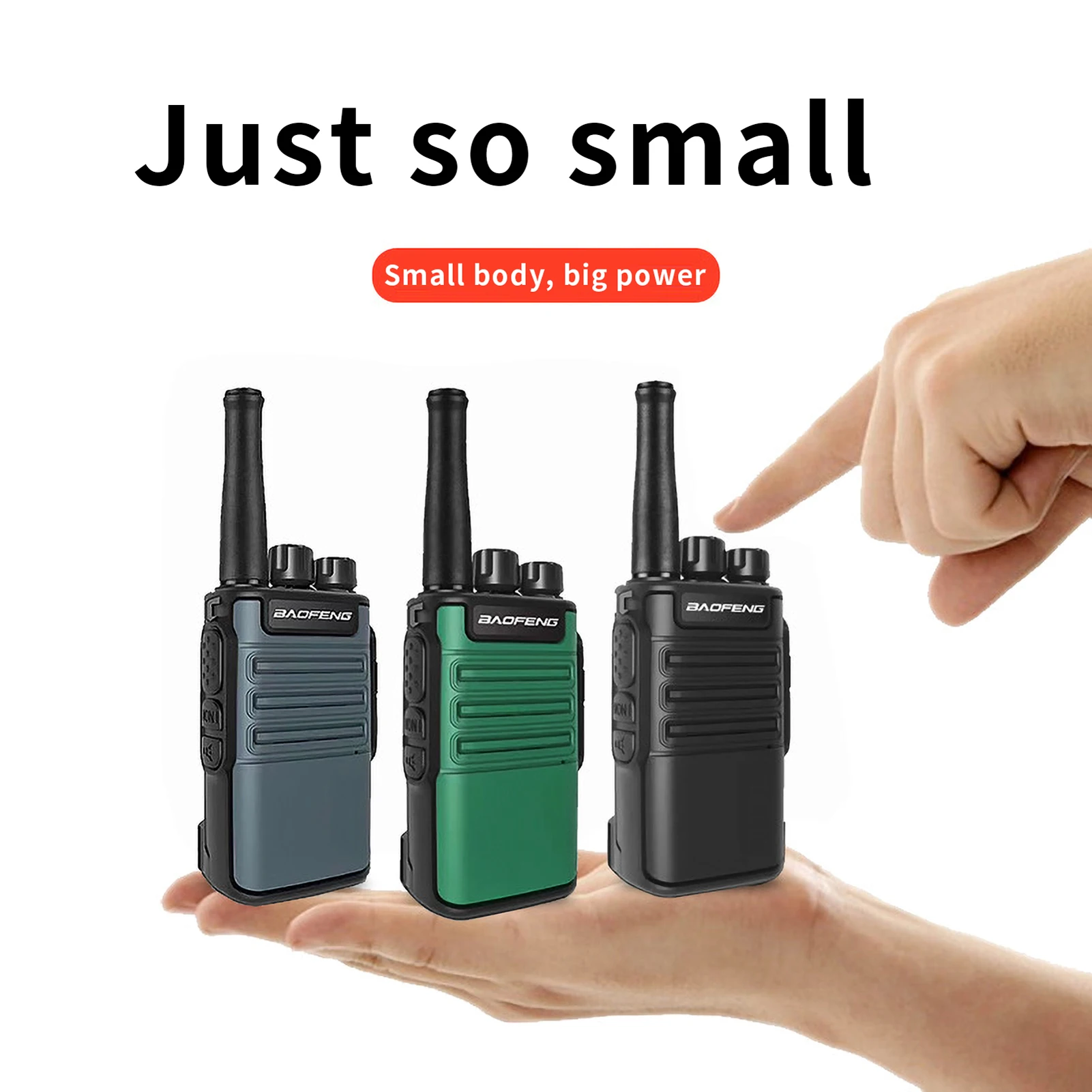 2021 Baofeng Walkie Long Battery Life Talkie BF-V8 Strong Penetrating Portable Two Way Radio Birthday Children For Camping/Hotel
