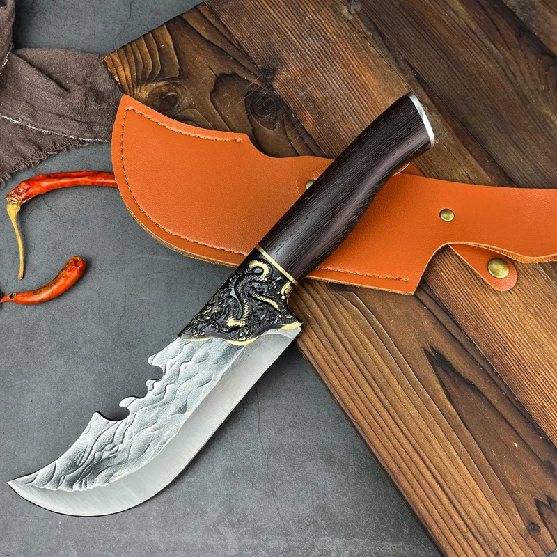 

Handmade Forged Stainless Steel Kitchen Chef Boning Knifes Fishing Knife Meat Cleaver Butcher Knife Meat Cleaver Hunting Knives