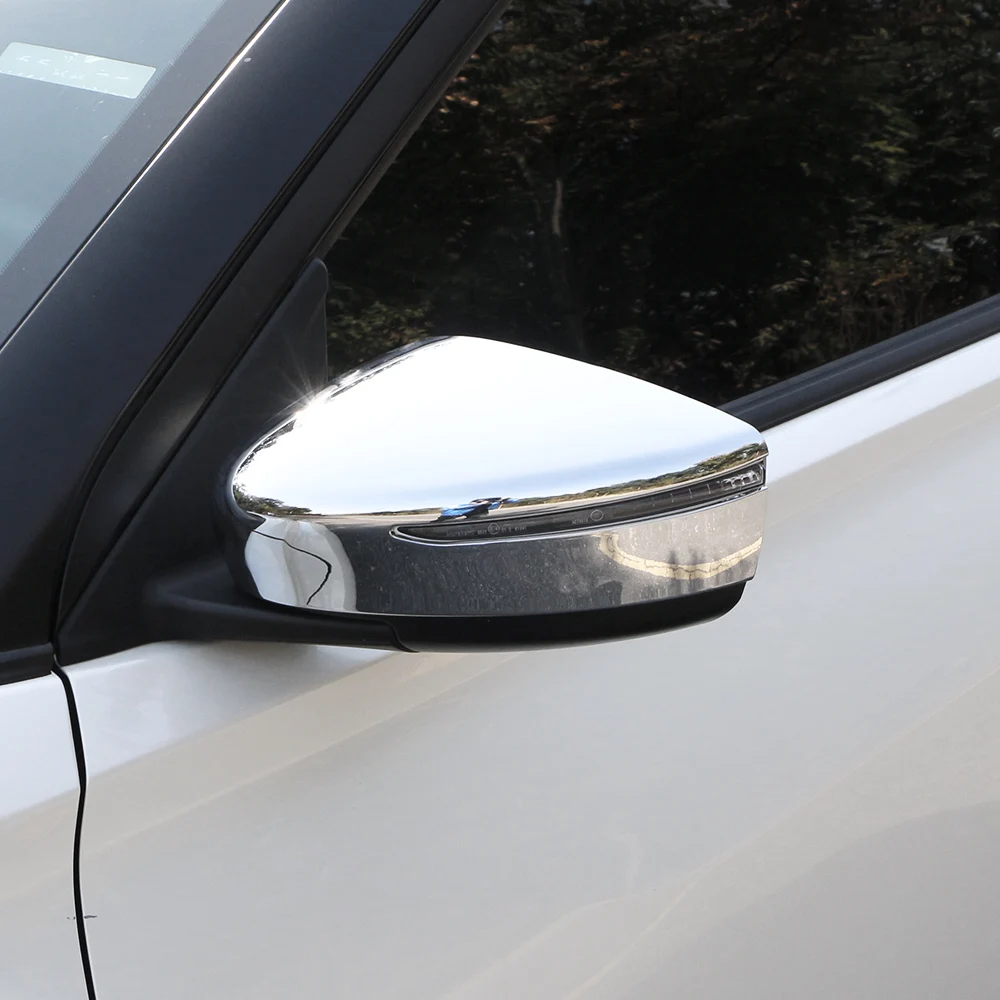 Для Nissan Kicks 2017 2018 2019 2020 2021 2022 2023 чехол для зеркала заднего вида наклейка Рамка ABS