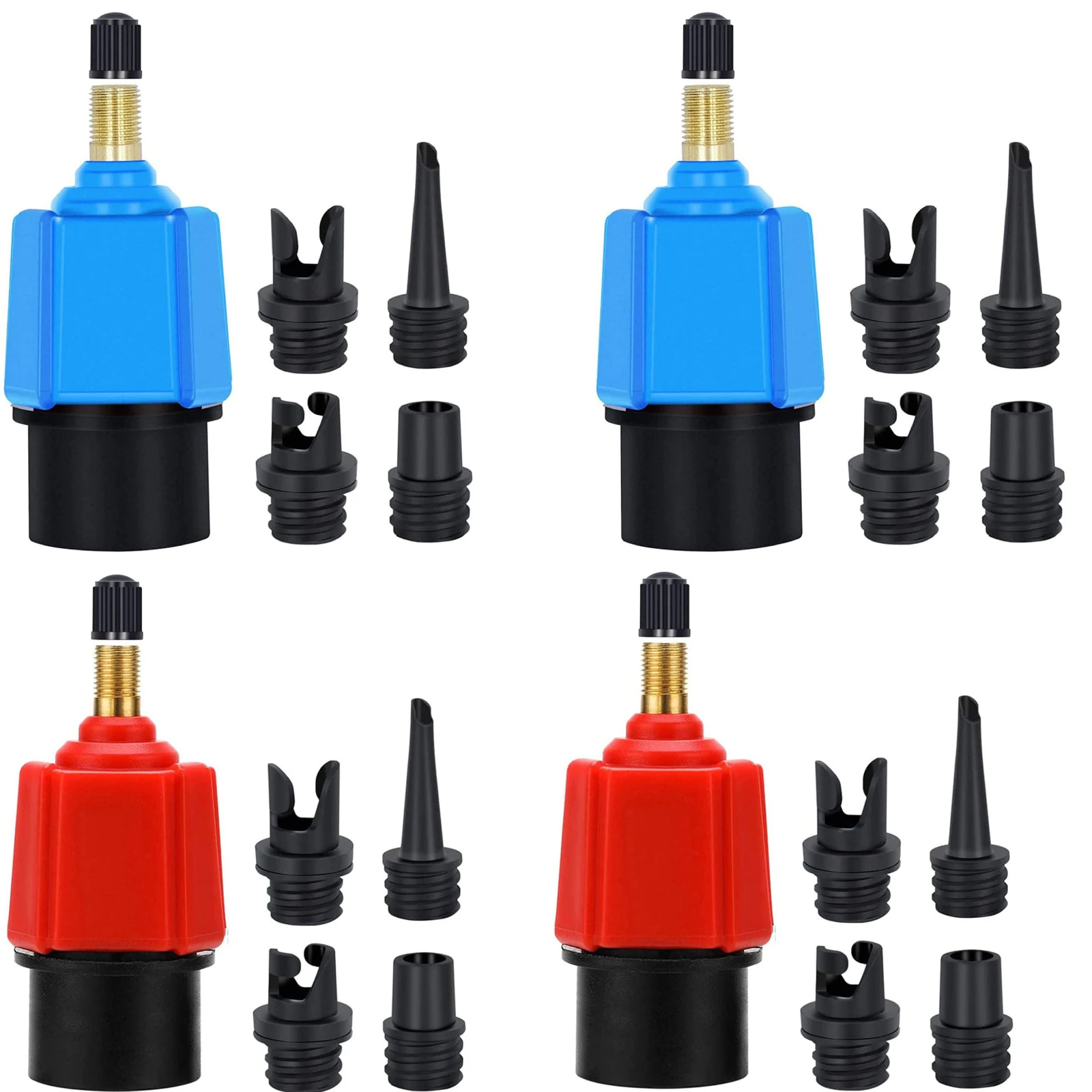 

Wear-resistant Air Valve Adaptor Durable Rowing Boat Air Valve Adaptor Nylon Kayak Inflatable Pump Adapter for SUP Board