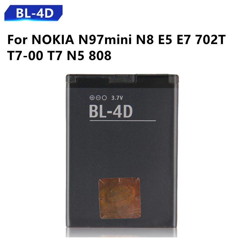 Фотоаккумулятор для NOKIA N97mini N8 E5 E7 702T фотоаккумулятор BL4D BV4D N97 MINI |