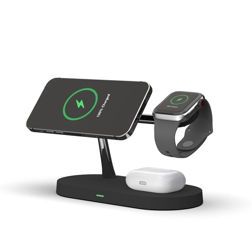 

Smart Five-in-one Magnetic Wireless Fast Charging Suitable for Iphone 12