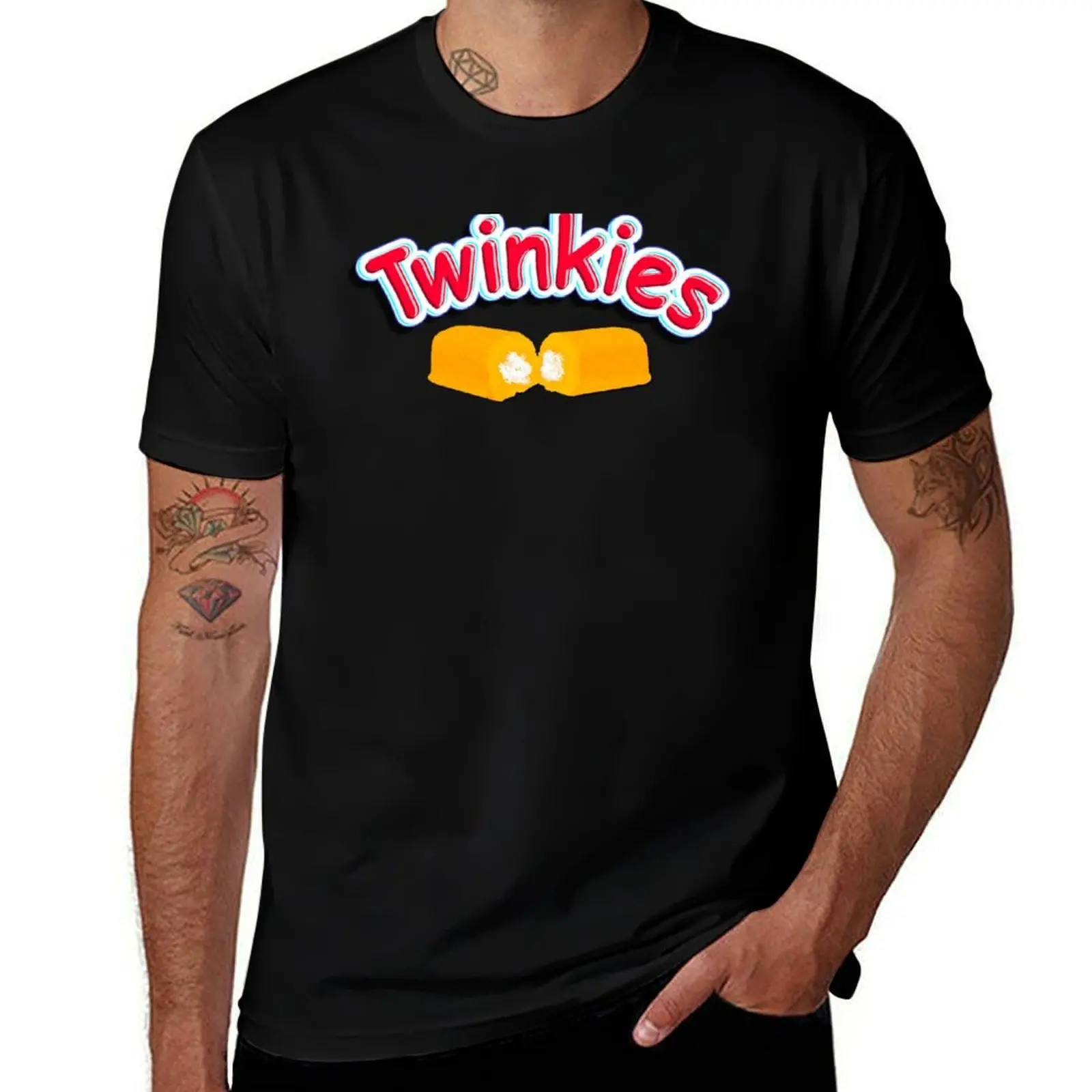 Фото Футболка Twinkies, мужская летняя футболка №1