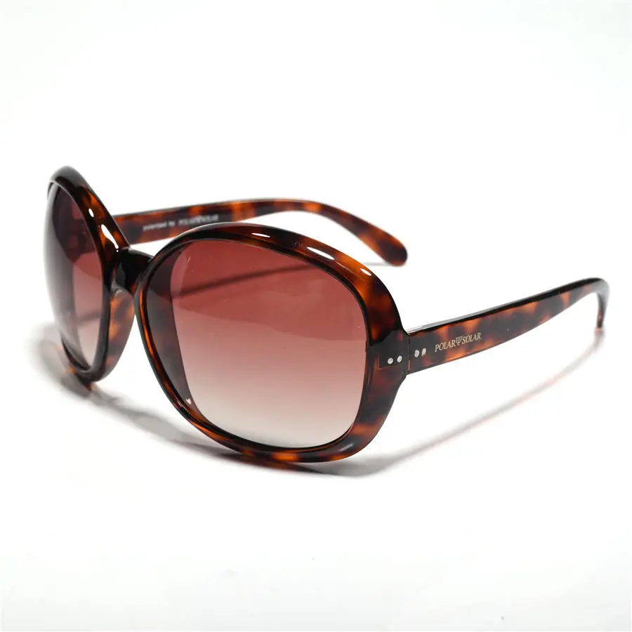 

Evove Round Sunglasses Women Black Tortoise Brown Sun Glasses for Female Fashion Anti Reflection
