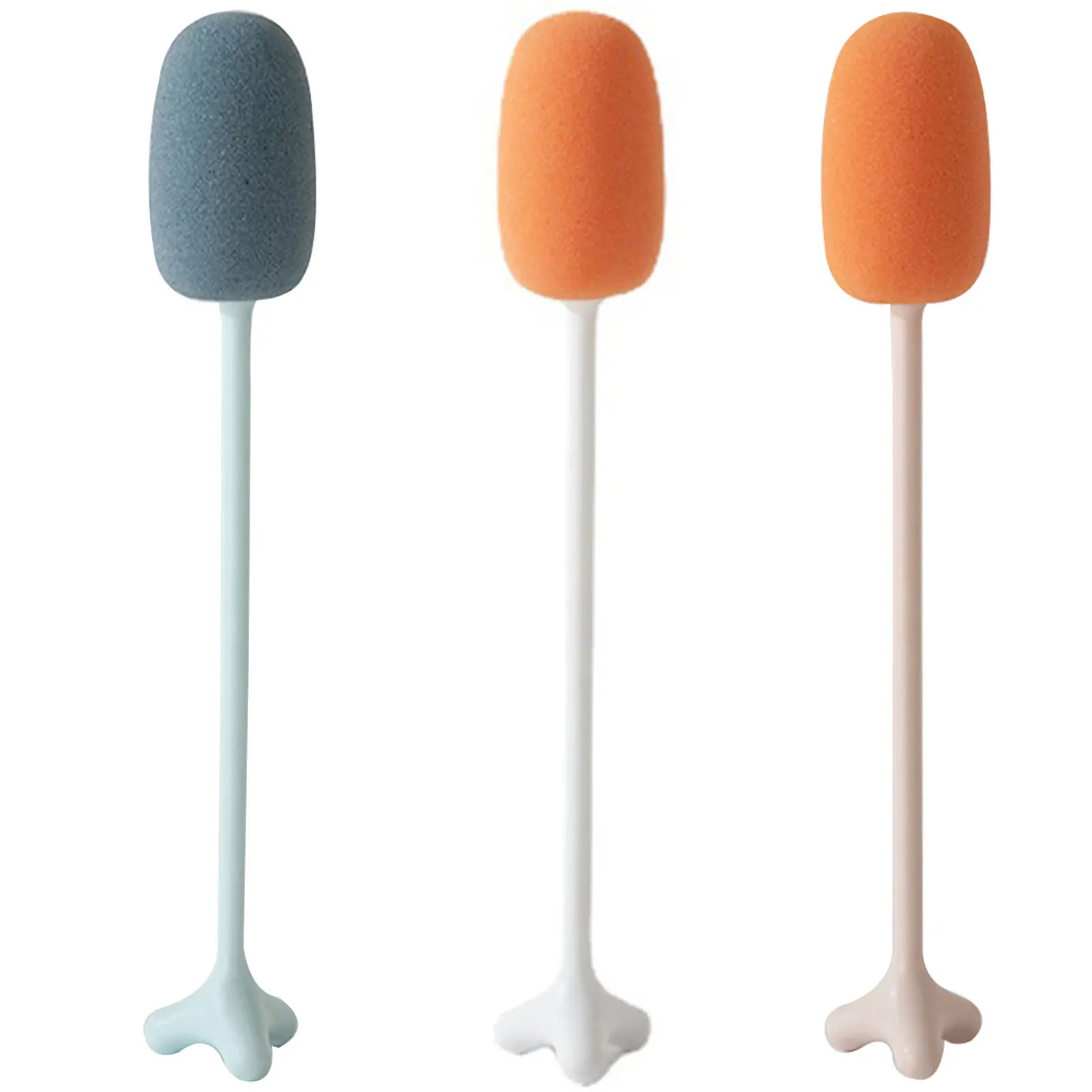 

Long Handle Cup Cleaning Brush With Stand Baby Milk Bottle Sponge Cleaner Brush Portable Multifunctional Kitchen Cleaning Tool