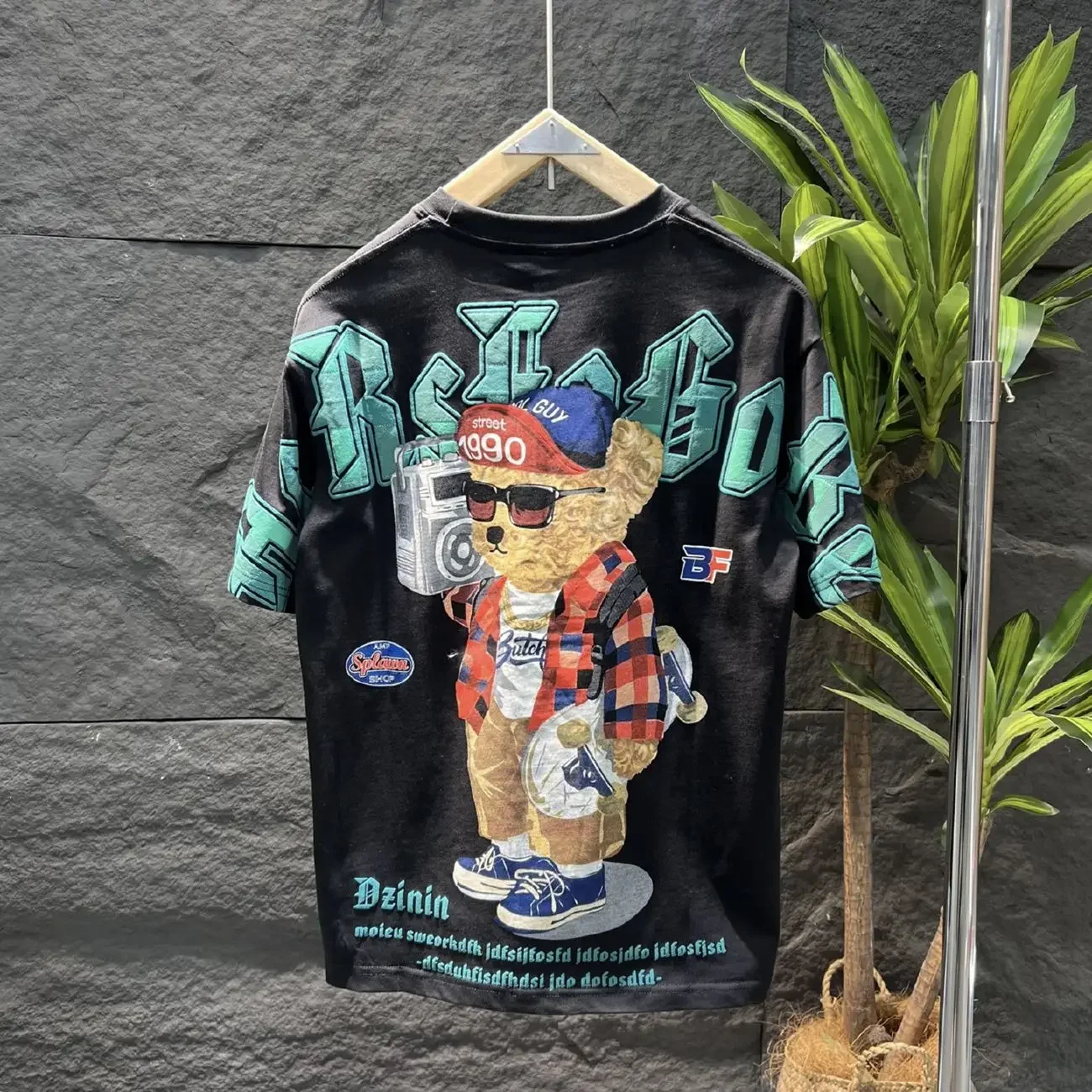 Футболка мужская с принтом в стиле хип-хоп