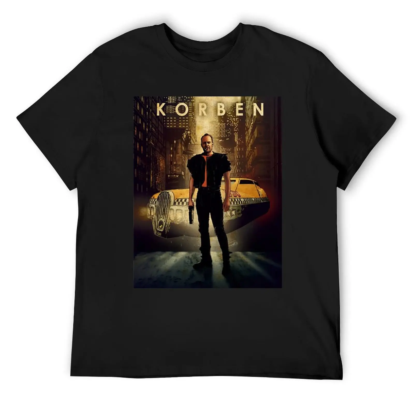 Korben Dallas - Hover Car Legends футболка корейская мода винтажные быстросохнущие мужские