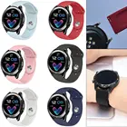Ремешок силиконовый для наручных часов, браслет для Samsung Galaxy Watch 4classic Active 2 44 мм 42 мм46 мм Gear S3, Huawei watch GT 2, 2220 мм