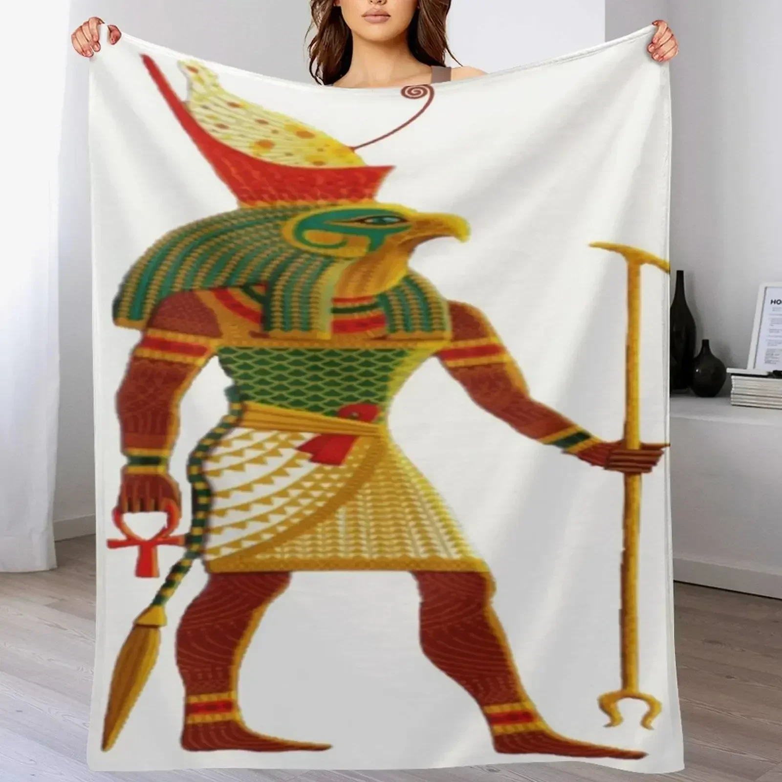 Гора в Верхнем и Нижнем Египте с двойной короной P pronto Декованное одеяло