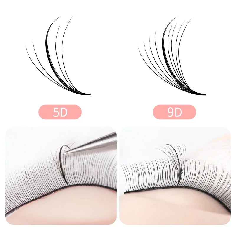 SONG LASHES Hot selling songlashes easy to pick up high volume lashes premade fans wispy