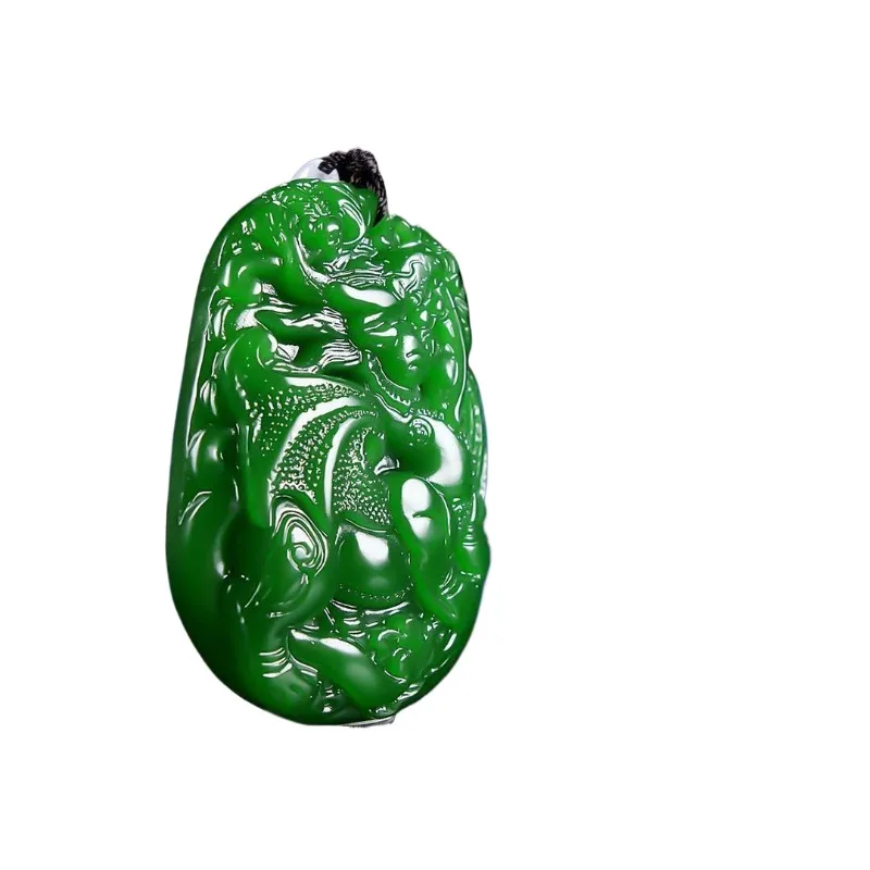 Подвеска Hetian Jasper Pixiu модный бутик мужская и женская подвеска в виде единорога