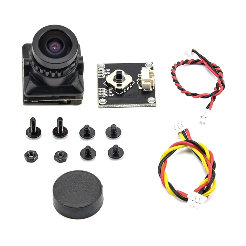 

587D 1/3 CMOS 1500TVL Мини FPV камера 2,1 мм объектив DC5V-30V PAL/NTSC с OSD внутренней регулировкой для FPV гоночных дронов