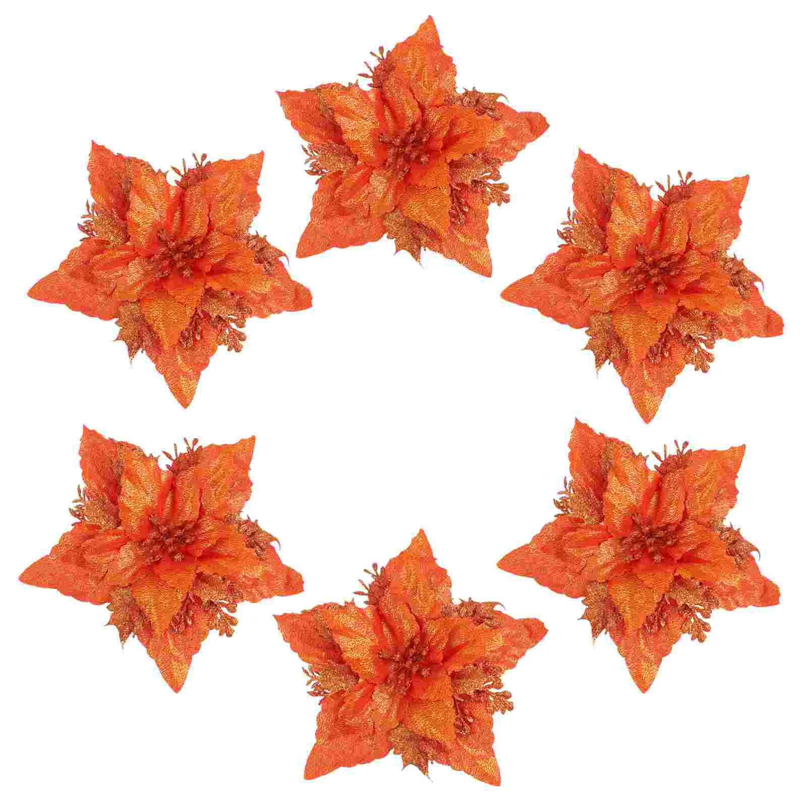 

Christmas Simulated Flowers Decorative Artificial Flower Party Ornaments