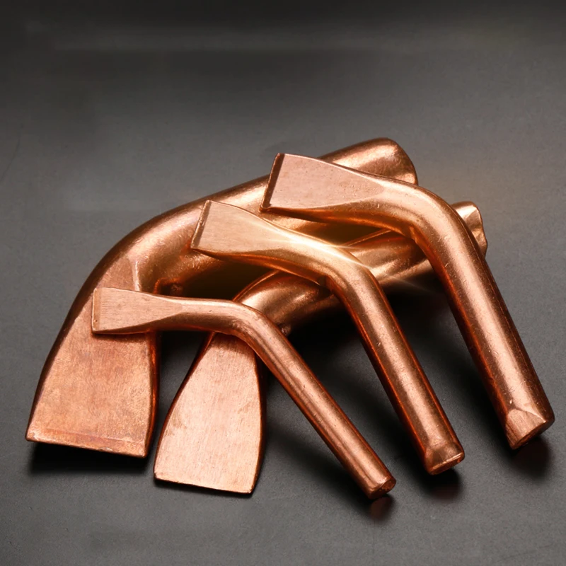 Головка для пайки, красная медь, большая мощность, плоская 75 Вт, 100 Вт, 150 Вт, 200 Вт, 300 Вт, наконечник для пайки