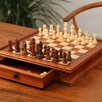 gift luxury chess games wooden professional family table game chess set magnetic szachy gry planszowe entertainment ed50zm