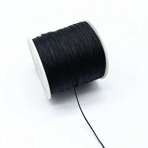Rollo de 100m/rolo 0,8 mm Frea de cordão de nylon chinês nó de macram