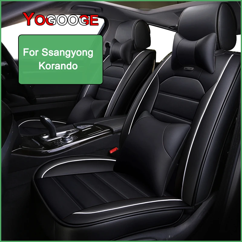 

YOGOOGE Car Seat Cover For SsangYong Korando Auto Accessories Interior (1seat)
