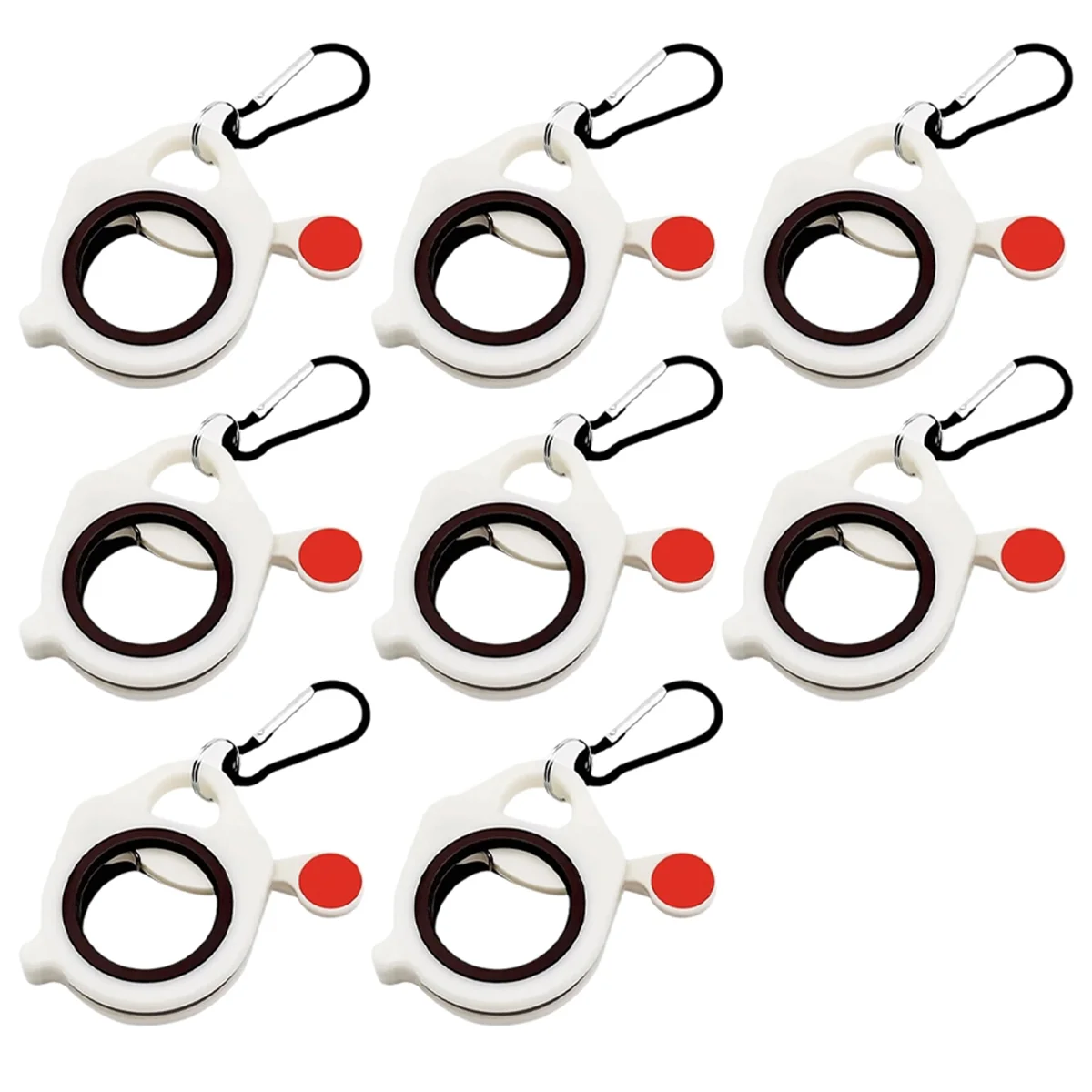 Органайзер для стяжек на молнии держатель кабельных светящийся в темноте