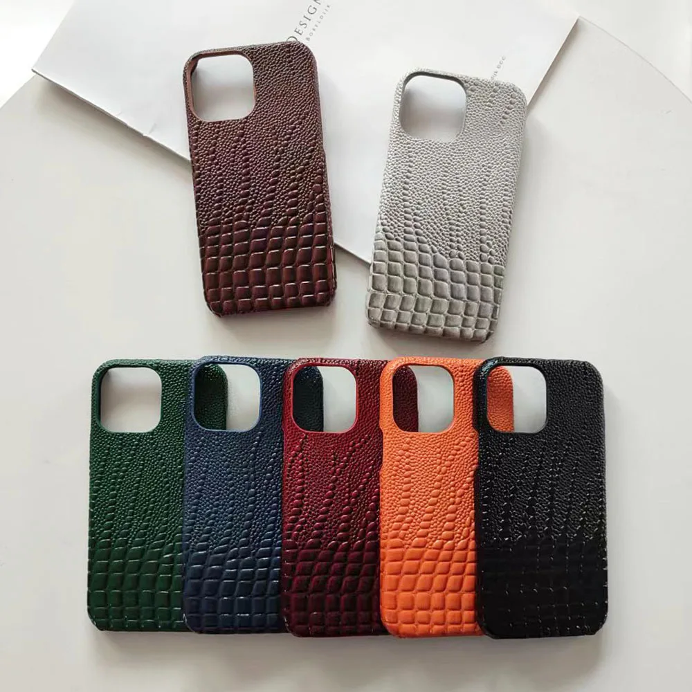 Роскошный Новый Ретро коралловый мягкий чехол для телефона iPhone 11 12 13 14 Pro Max MiNi X Xs Max XR 7 8 Plus SE модный кожаный чехол-накладка