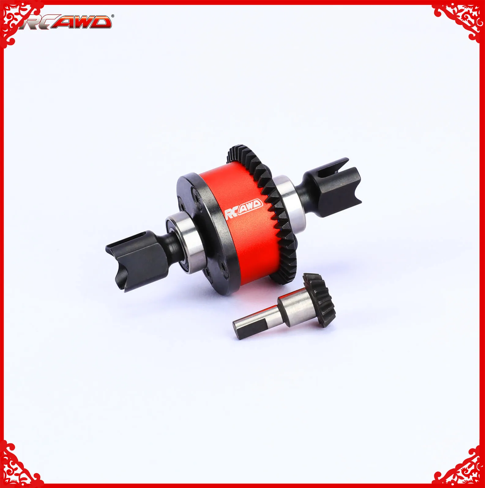 RCAWD Diff набор RTR 42T 15T дифференциальная сборка для Arrma 1/7 FELONY INFRACTION 6S BLX безграничный V2 Запчасти для модификации