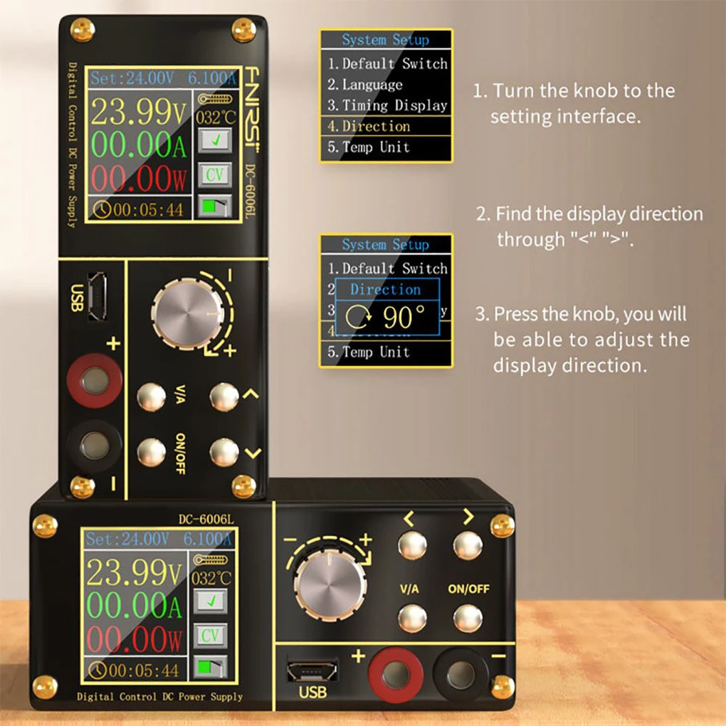 

Цифровой телефон с охлаждающим вентилятором, ЖК-дисплей 1,44 дюйма, вольтметр, Регулируемый источник питания, портативное электрическое устр...