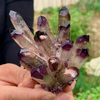 natural amethyst cluster original ore crystal energy mineral decoration