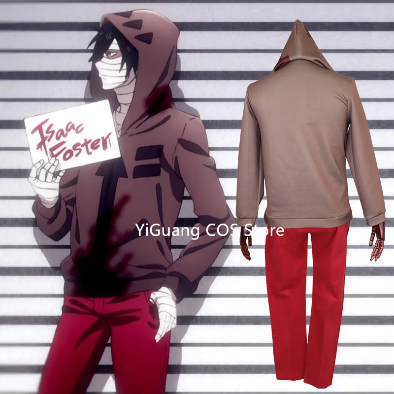 Игра ангелы смерти Зак Исаак · Фостер толстовки куртки Косплей Костюм мужской