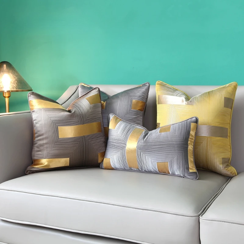 

Скандинавская искусственная подушка для гостиной, роскошная подголовник для спальни, большая задняя наволочка