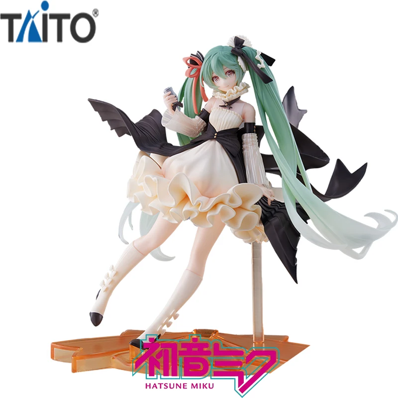 

Фигурки героев TAITO AMP, фигурки героев мультфильма Хатсуне Мику, 20, 22, 22 дюйма, коллекционные украшения, аниме, модель Мику, игрушка в подарок