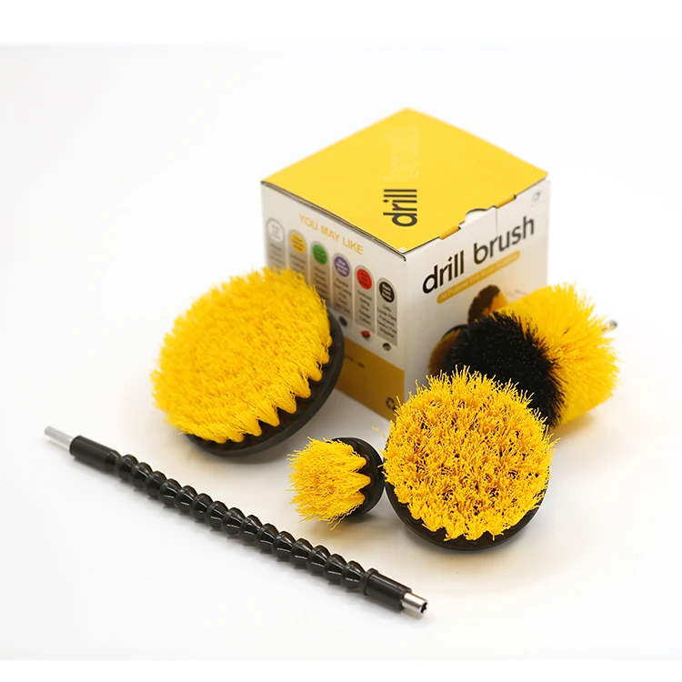 

Zhenda Factory Cleaning Professional Cleaning Tools 5Pcs DrillBrush Set