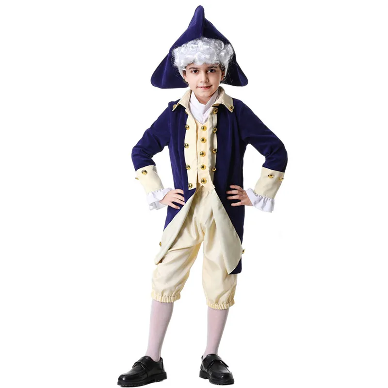 Костюмы для мальчиков на Хэллоуин в стиле ретро средневековые благородные