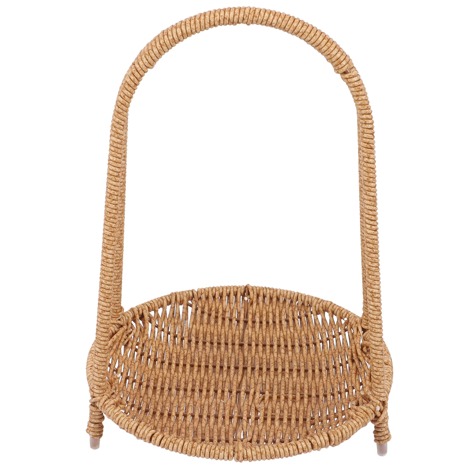 

Basket Hanging Tray Storage Wall Woven Decorative Fruit Rattan Wicker Door Wood Toy Organizer Holder Serving Vegetable