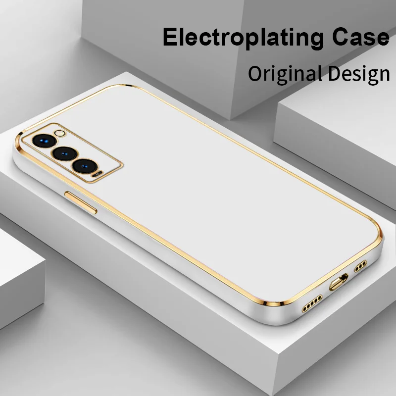 

Simple Solid Color Electroplating Phone Case for Tecno Camon 18 18P 18T 19 Neo 19 Pro Pova Neo 2 Pova 2 3 4 Pro Ultra