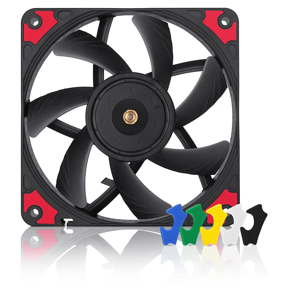 

Noctua NF-A12x15 PWM Chromax.Black.Swap Colorful Version 120mm Ultra-thin Computer Case Cooling Fan CPU Cooler Silent Fan