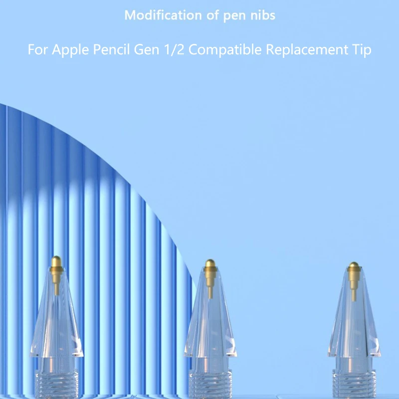 

Pen Touchscreen Pen For Pencil Gen 1/2 Compatible Replacement Tip For Pencil Tip Transparent Spare Nib