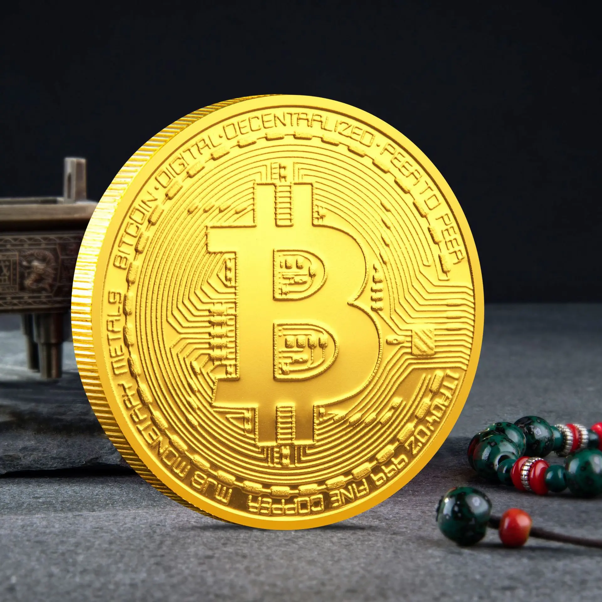 20 шт. биткойны биткойты Коллекционная Коллекция биткойнов из металла юбилейные