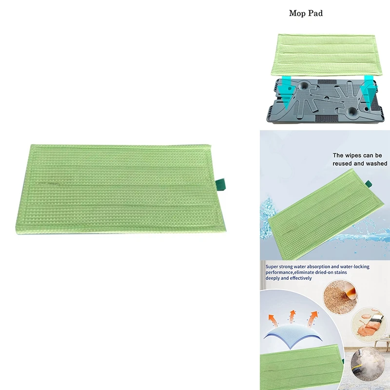 Mop Cloth for Vorwerk Kobold SP600 MF600 Vacuum Cleaner Spare Parts Accessories Wet & Dry Washable Mop Pad