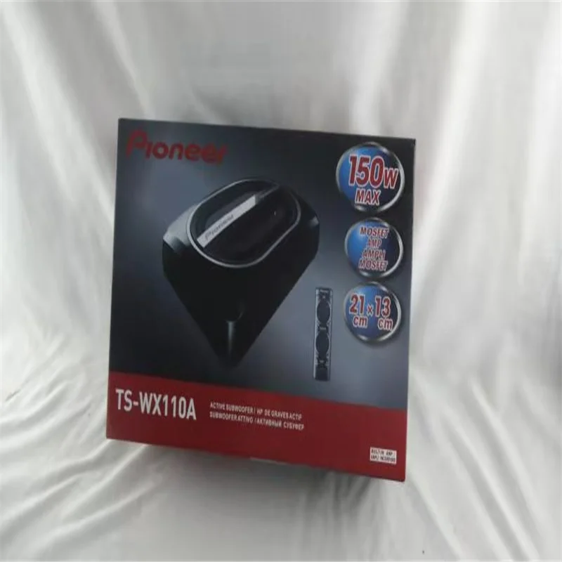 Free Shipping Pioneer Car subwoofer TS-WX110A 150W 20cm&times;13c