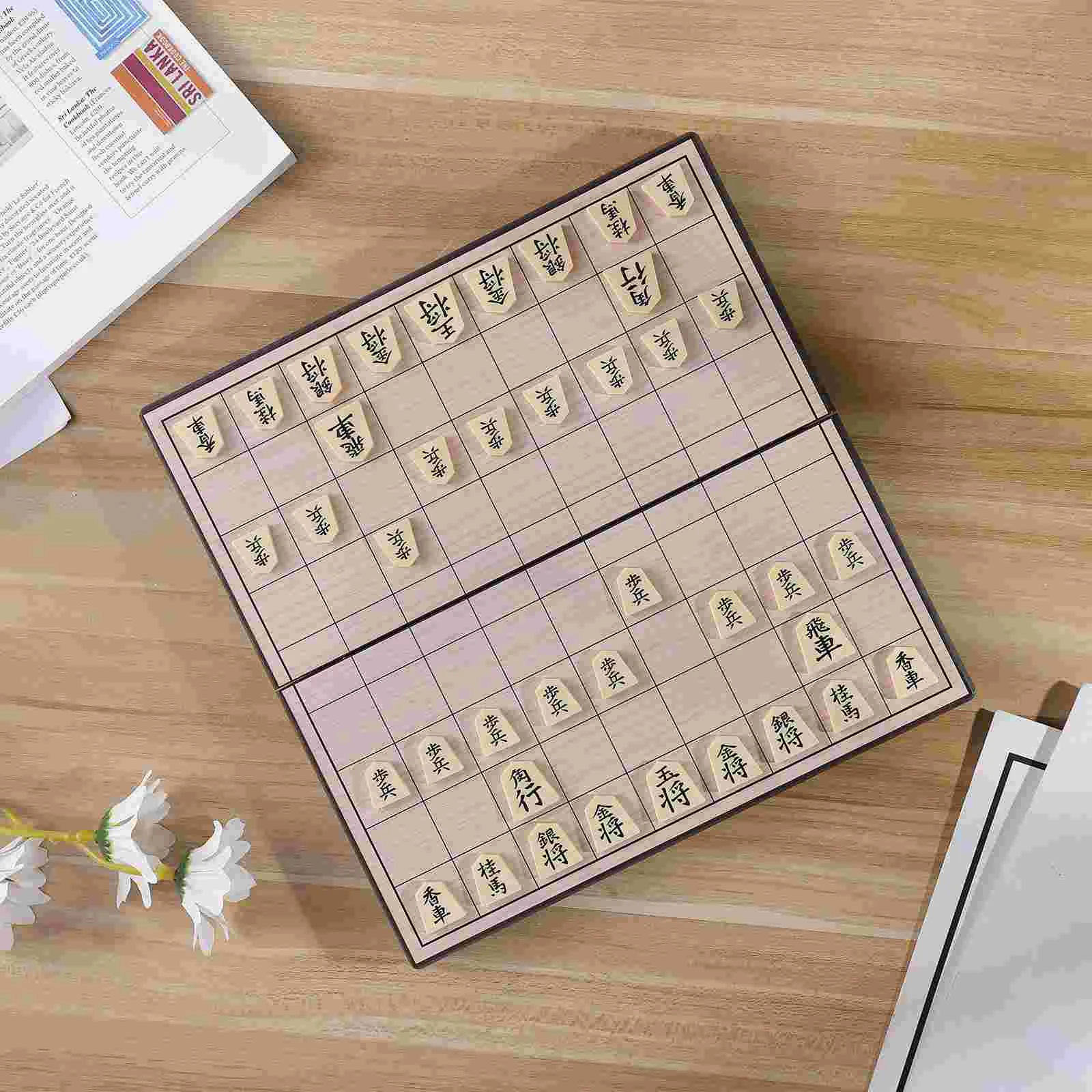 Японские шахматные магнитные доски STOBOK Jiangqi складные японские шахматы Xiangqi