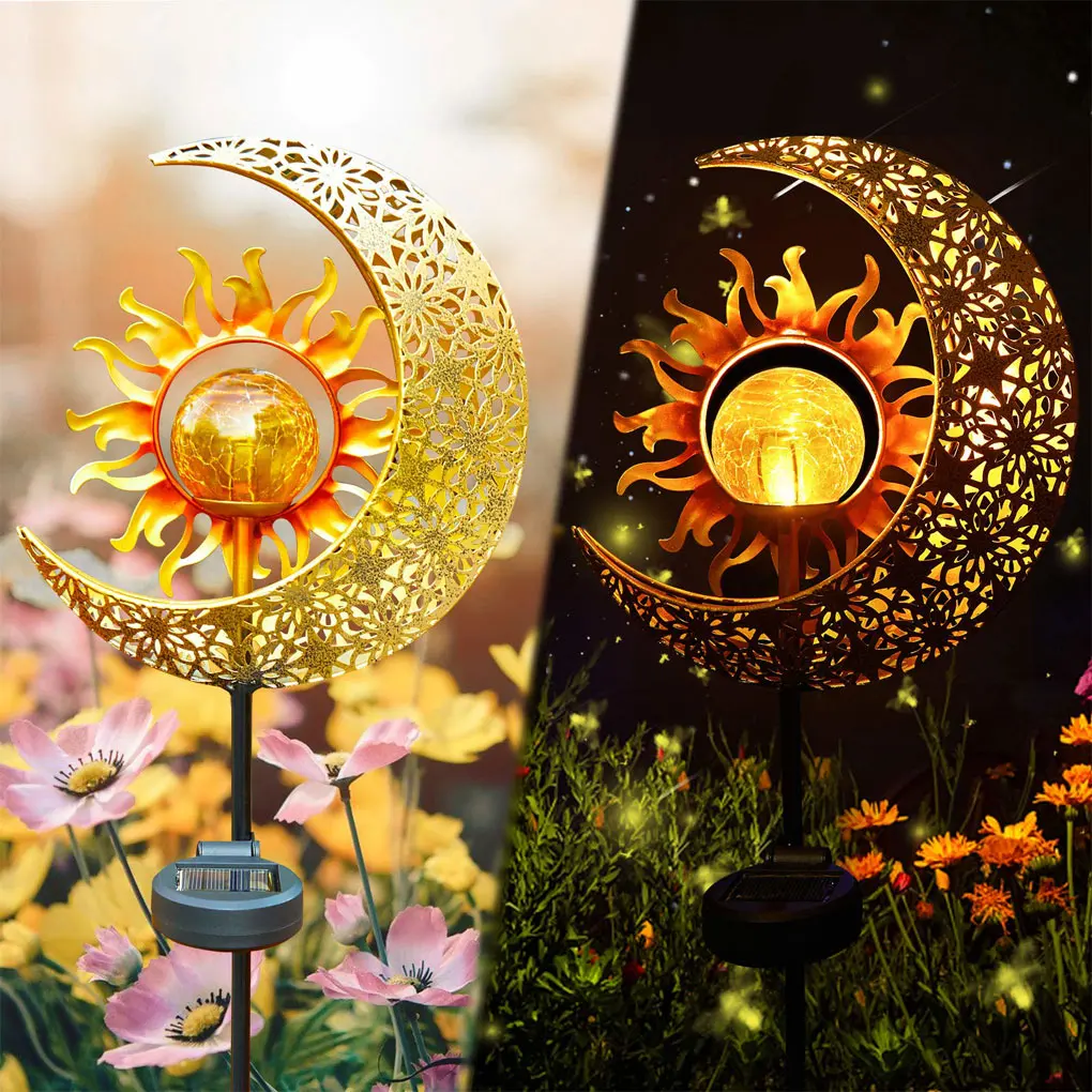 

Solar Garden Light IP44 Waterproof Rechargeable Battery Decors Lamp Lantern