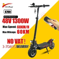 drop shipping 48v 1300w 60kmh max speed electric scooter with 20ah battery foldable electric scooters adults 10%e2%80%9d pneumatic tire