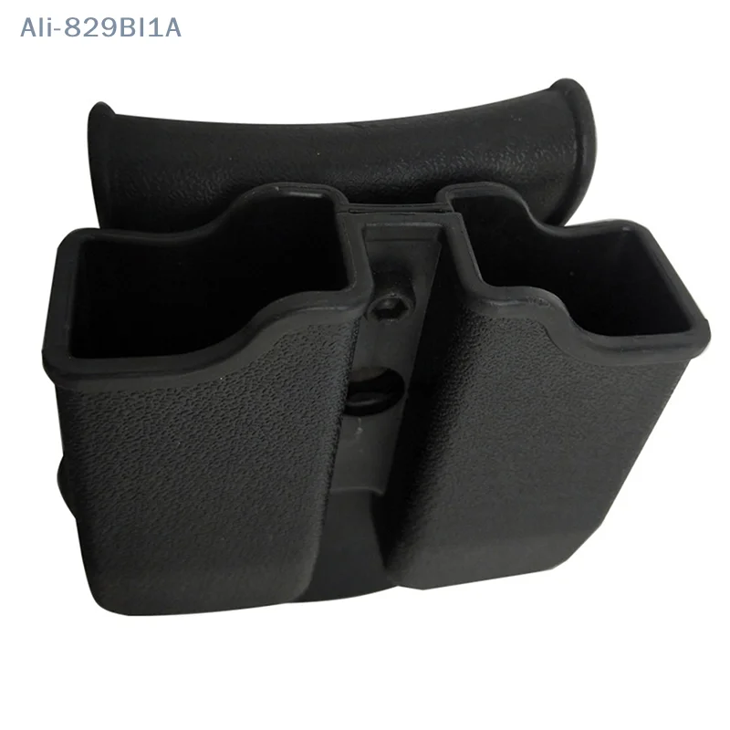 

Тактические двойные мешочки для магазинов 9 мм для Glock 17 Beretta M9 M92 Colt 1911 охотничья универсальная Магнитная кобура 9 мм. 40