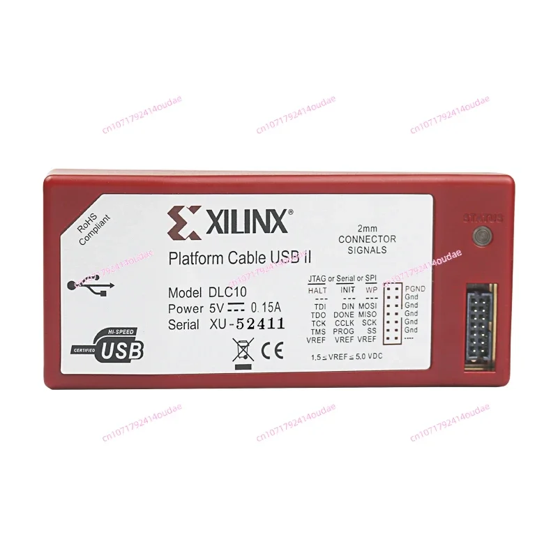 HW-USB-II-G Платформенный кабель Xilinx DLC10 Оригинальный USB II для загрузки
