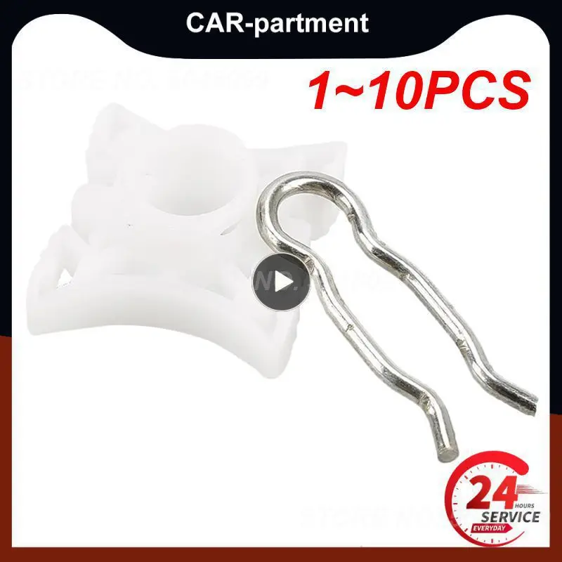 

1 ~ 10 шт. для автомобильного регулятора переднего стекла E36 E32 E34, автомобильные аксессуары, зажимы для стеклоподъемника двери автомобиля, зажимы для раздвижных направляющих