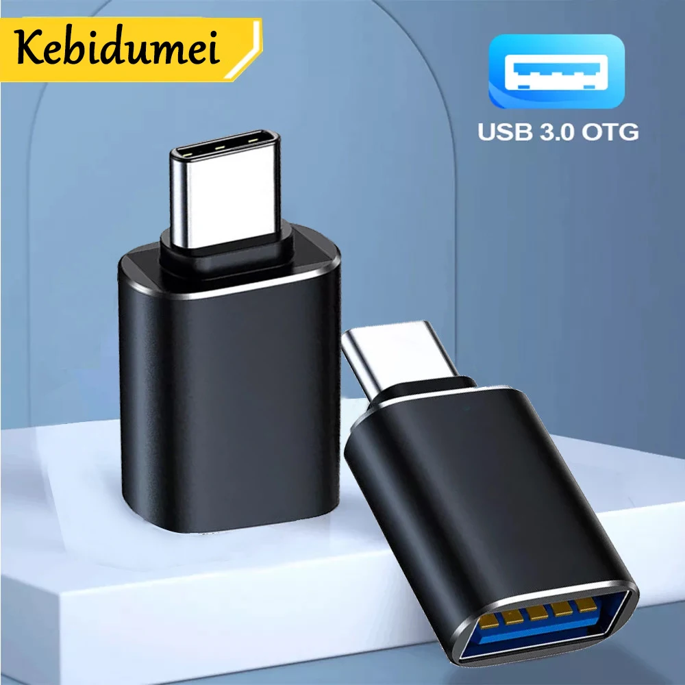 

USB 3.0 Type-C OTG Adapter Type C USB C Male To USB Female Converter For Macbook Xiaomi Samsung S20 USBC OTG Connector