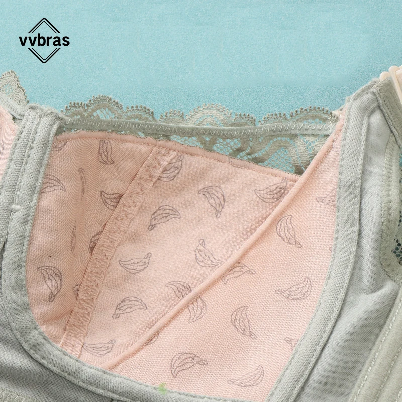 vvbras Sexy Femme Vest Deep V Bras Women Underwear Lingerie Top Emulsion Padded Push Up Brassiere Lace Gather Bra For Women