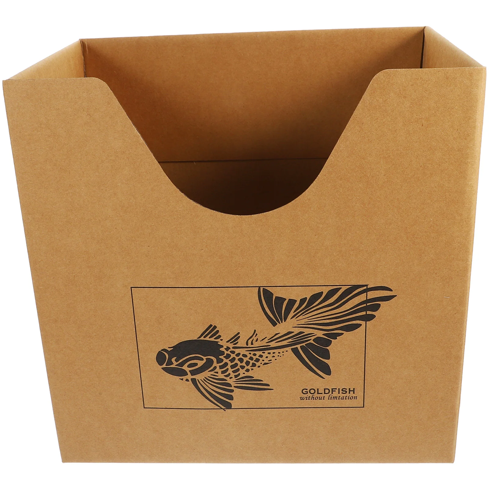 

Toy Container Filing Box Sundry Desktop 26X25.5X17.5CM Organizing Holder Kraft Paper Multi-purpose Snack Office