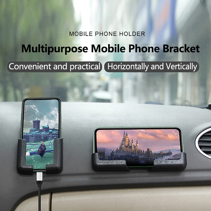 

Universal Car Phone Holder Strong Adsorption Self-adhesive Mobile Phone Stand For Adjustable Mount